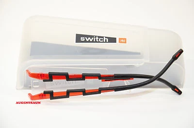 Switch it 666 Damen Kunststoff schwarz rot Unisex Wechselbrille Brille Neu - Bild 1 von 4