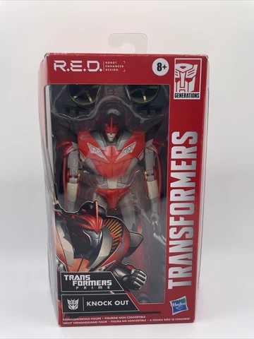 Transformers R.E.D. Prime Knock Out 6 Inch Action Figure Cover
