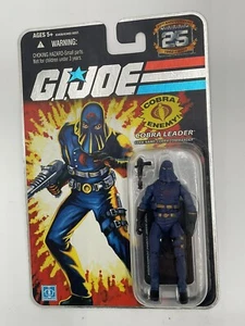 G.I. Joe 25th Anniversary 3.75" Hooded Cobra Commander Action Figure *BRAND NEW* - Picture 1 of 2
