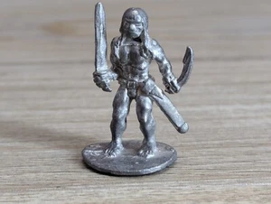 Barbarian Hero in Loin Cloth Dungeons & Dragons Pewter Miniature Ral Partha 1977 - Picture 1 of 6