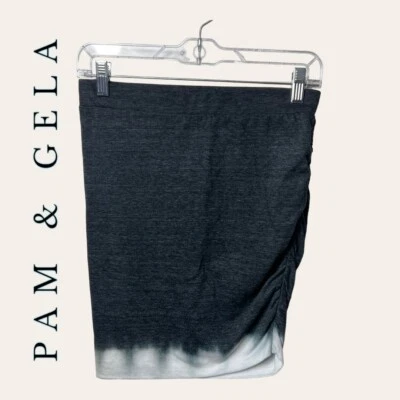 1103. MINIFALDA PAM & GELA TIE DYE NEGRO/BLANCO EN COLOR TALLA P Foto 1 de 4