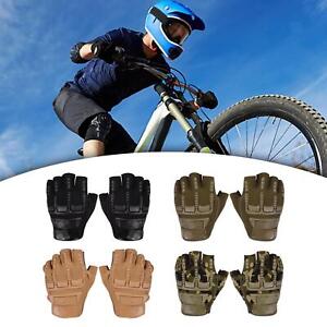 Gants demi-doigts, mitaines, gants de vélo pour l'exercice, moto, Sports de