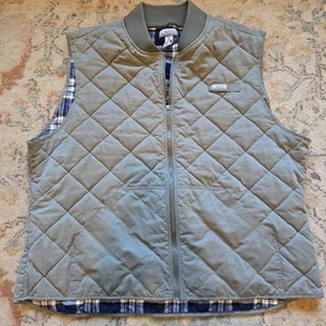 Ocean Coast Herren XXL Steppweste Flanell gefüttert Outdoor NICe - Bild 1 von 7