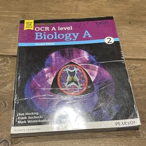 OCR A level Biology A Student Book 2 + ActiveBook by Sue Hocking, Mark... - Picture 1 of 10
