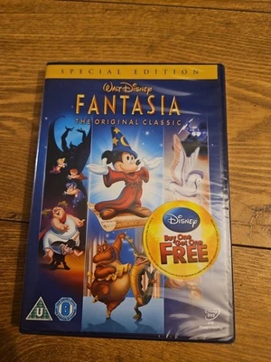 Brand New cellophane Fantasia DVD 2000 Walt Disney Studios - Image 1 of 2