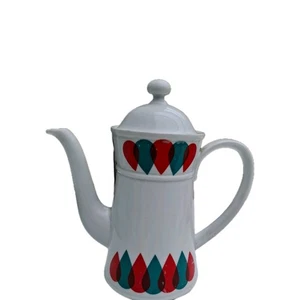 VINTAGE RETRO SELTMANN WEIDEN BAYERN KAFFEEKANNE WESTDEUTSCHE KERAMIK MCM - Bild 1 von 5
