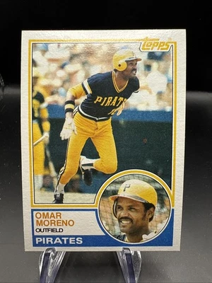 1983 Topps - Omar Moreno #485 - Image 1 of 2