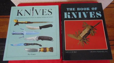 2 KNIVES ILLUS. ENCYCLOPEDIA OF KNIVES FOR FIGHTING HUNTING SURVIVAL PAT FAREY Foto 1 de 4