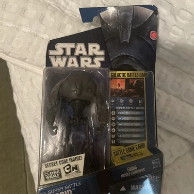 Nuevo En Caja 2010 Star Wars The Clone Wars Super Battle Droid CW16 Foto 1 de 3