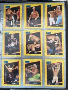 WCW Wrestling Impel 1991 Trading Card Set KOMPLETT (162/162) inkl. Checkliste - Bild 1 von 6