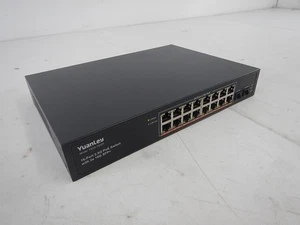 16 Port 2.5G PoE Switch Unmanaged, 16 x 2.5G Base-T PoE Ports, 2 x 10G SFP+ - Picture 1 of 4