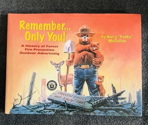SMOKY BEAR Remember Only You History Of Forest Fire Prevention Advertising HCDJ - Picture 1 of 11