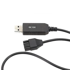 5V to 12V Boost 4-Pin Fan Cable Case Cooler External Power Supply Fan Cable - Picture 1 of 6