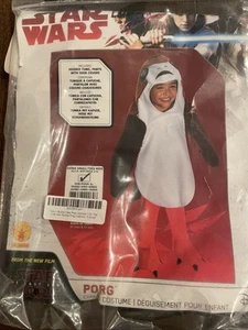 Star Wars The Last Jedi Deluxe Porg Toddler Costume Size XS 2-4T Disney Rubie’s - Picture 1 of 5