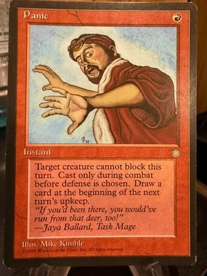 MTG Magic the Gathering Ice Age Panic - Image 1 of 2