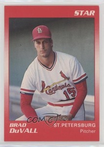1990 Star St Petersburg Cardinals Brad Duvall #5