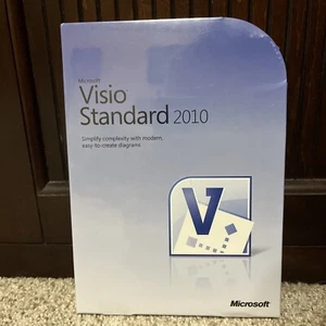 NEU VERSIEGELT Microsoft Visio Standard 2010 EINZELHANDEL - Bild 1 von 4