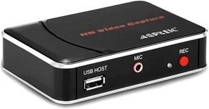 AGPTEK | Video HD Capture | 1080P | HDMI Videorekorder | Unterstützung für Mic - Bild 1 von 6