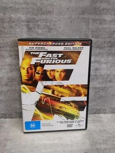 The Fast & the Furious Supercharged Edit R2,4 DVD 2001 Vin Diesel Paul Walker - Picture 1 of 2