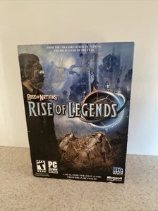 Rise of Nations: Rise of Legends 4 discos y guía Big Box PC 2006 - Imagen 1 de 9
