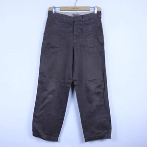 Pantalón AVIREX Hombre Talla 29 Algodón Gris Pantalones Casual Cómodos Logo - Imagen 1 de 6