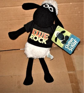Shaun das Schaf Plüsch-Figur mit Schlenkerbeinen ca. 23 cm EWE ROCK NEU,Lizenz - Bild 1 von 1