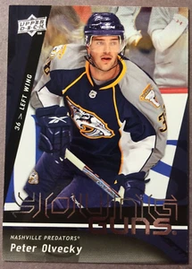 2009-10 Upper Deck Young Guns #476 Peter Olvecky Nashville Predators RC - Picture 1 of 1