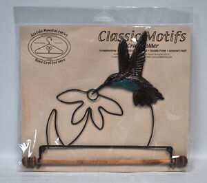Classic Motifs 7.5 Inch Hummingbird Craft Holder