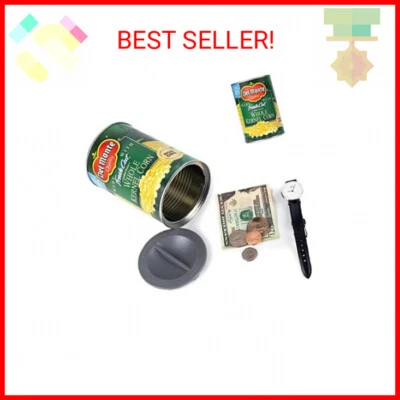 MEALIVOS Fake Whole Kernel Corn Can Safes Diversion Secret Stash Safes