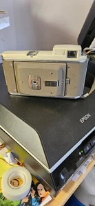 Polaroid Land Camera Model 80 with leather carry strap. Not tested. (kq - Picture 1 of 8