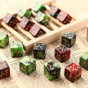 10Pcs 16mm 6 Side Dice Counters +1/-1 Dice Kids Toy Counting Dice For Game - Picture 1 of 13