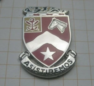 9th ENGINEER BATTALION / ASISTIREMOS / US ARMY CREST ................ Pin (296g) - Picture 1 of 1