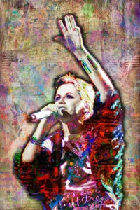 Dolores O'Riordan of The Cranberries Memorial 1971-2018 Poster, Free Shipping Us - Picture 1 of 5