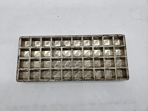VINTAGE LA MARQUISE CHOCOLATE CANDY FUDGE MOLD 40 SLOTS GREAT SHAPE - Picture 1 of 10