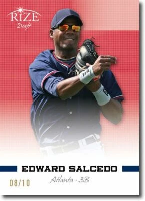 EDWARD SALCEDO 2012 Rize Rookie RED Paragon RC #/10 - Image 1 of 2