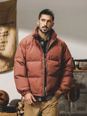 Duck Down Jacket Men's New Winter Thickened Warm Overcoat Outdoor Casual Jacket - Photo 1/4
