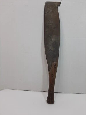 Cuchillo cortador de machete de caña de azúcar de tabaco Collins de colección 21" con gancho Bolo raro Foto 1 de 4