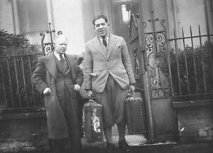 Boxer George Cook Leaving His Home At St Johns 1930s Boxing Photo