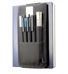 Pen Holder, Pencil Holder, Pen Sleeve Case for Hard Cover Journals, Notebooks, - Picture 1 of 8