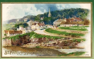 John Winsch   St Pats Post Card Landscape Homes Steeple Dunmore County Waterford - Picture 1 of 2