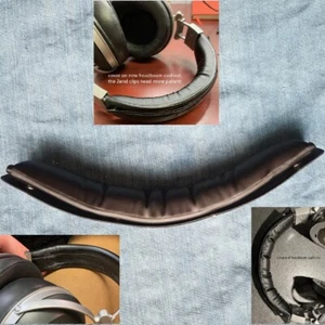 Headbeam Kissen Stirnband Pads für Denon AH-D2000 D5000 D7000 D1100 Kopfhörer - Bild 1 von 7