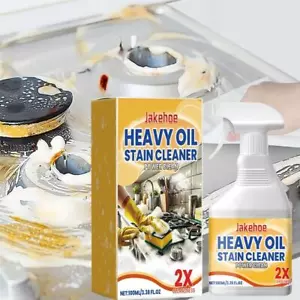 Heavy Duty Degreaser Cleaner Spray, All Purpose Kitchen Heavy Oil Cleaning D4P7 - Picture 1 of 13