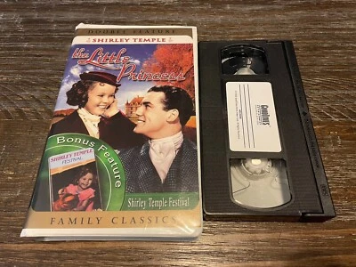 Shirley Temple: The Little Princess & Shirley Temple Festival (VHS, Goodtimes) Foto 1 de 4