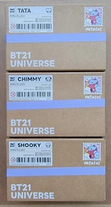 BT21 minini - Tata, Chimmy & Shooky Mini Plüsch Standpuppe (LINE Friends) - Bild 1 von 6