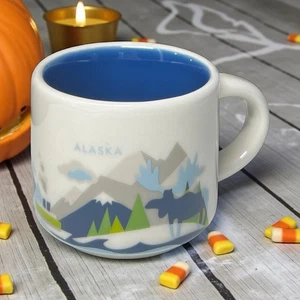 Starbucks Alaska You Are Here Ornament Mug 2oz Rare Discontinued Collector - Bild 1 von 8