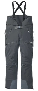 KIUI Kutana Gale Force Trägerhose isoliert wasser-/winddicht Herren LARGE Gunmetal - Bild 1 von 19
