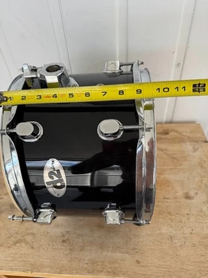 Ddrum Serie D2 Tom 12"x10" Acabado Negro Brillo - Tambor Excelente Estado Foto 1 de 4