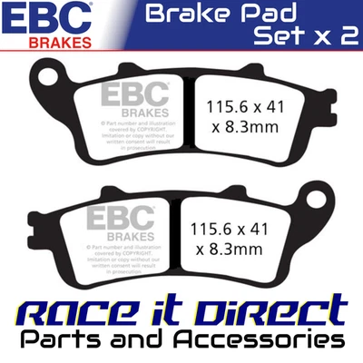 Pastillas de freno delanteras S-Sinter EBC para HONDA CBR 1100 XX SUPER BLACKBIRD 1997-2006 Foto 1 de 4