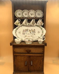 Servizio da tè in miniatura 12 pezzi vintage Royal Doulton Brambly Hedge China set da tè - Foto 1 di 12