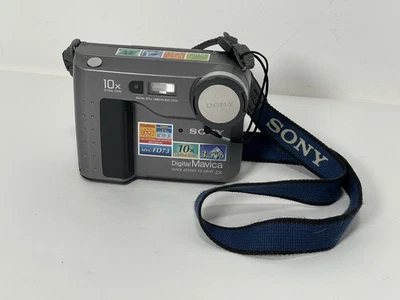 Sony MVC-FD73 Mavica Floppy Disk Digital Camera with one battery READ DESC - Image 1 of 4